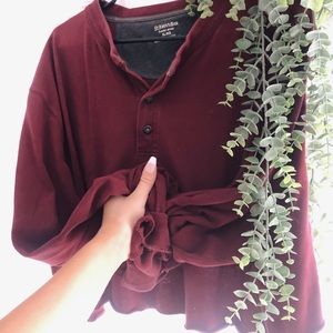 St. John’s Bay Cropped Button Up